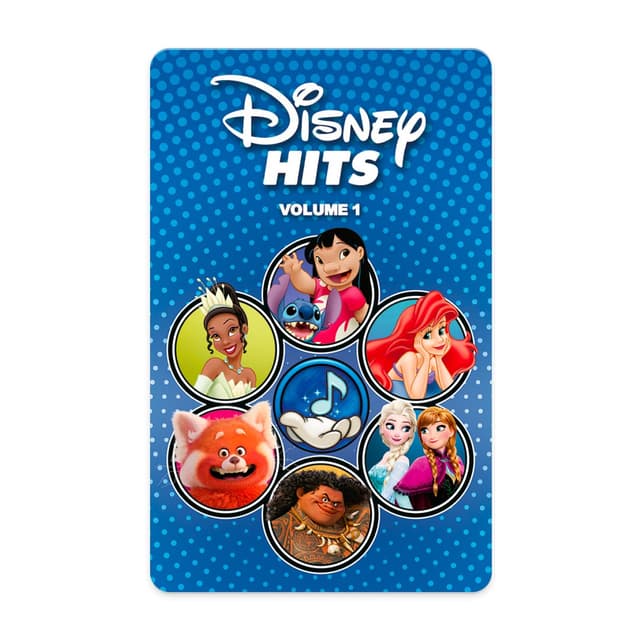 YOTO Disney Hits - Kids Audio Card for Use with Player & Mini All–in–1 Audio Player, Screen–Free Listening with Fun Festive Music for Playtime Travel & Holiday Parties, All Ages