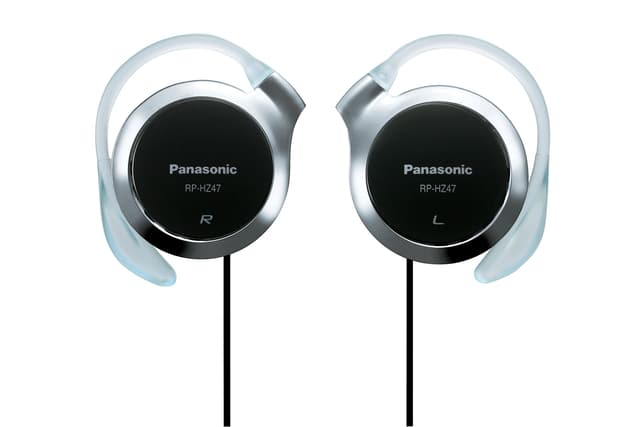Panasonic clip headphone black RP-HZ47-K