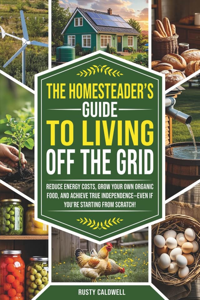 The Homesteader’s Guide to Living Off the Grid: Reduce Energy Costs, Grow Your Own Organic Food, and Achieve True Independence — Even If You’re Starting from Scratch!