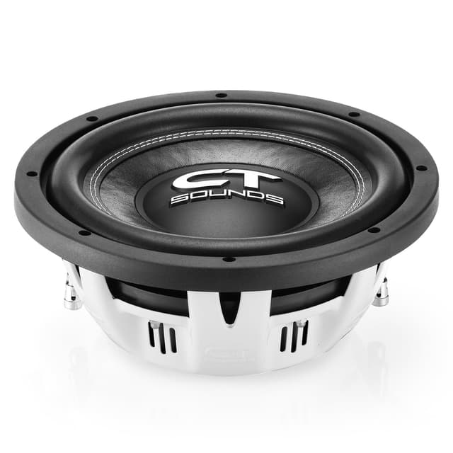 CT Sounds Hydro 10” Dual 4-Ohm 1000-Watt Shallow Mount Car Subwoofer