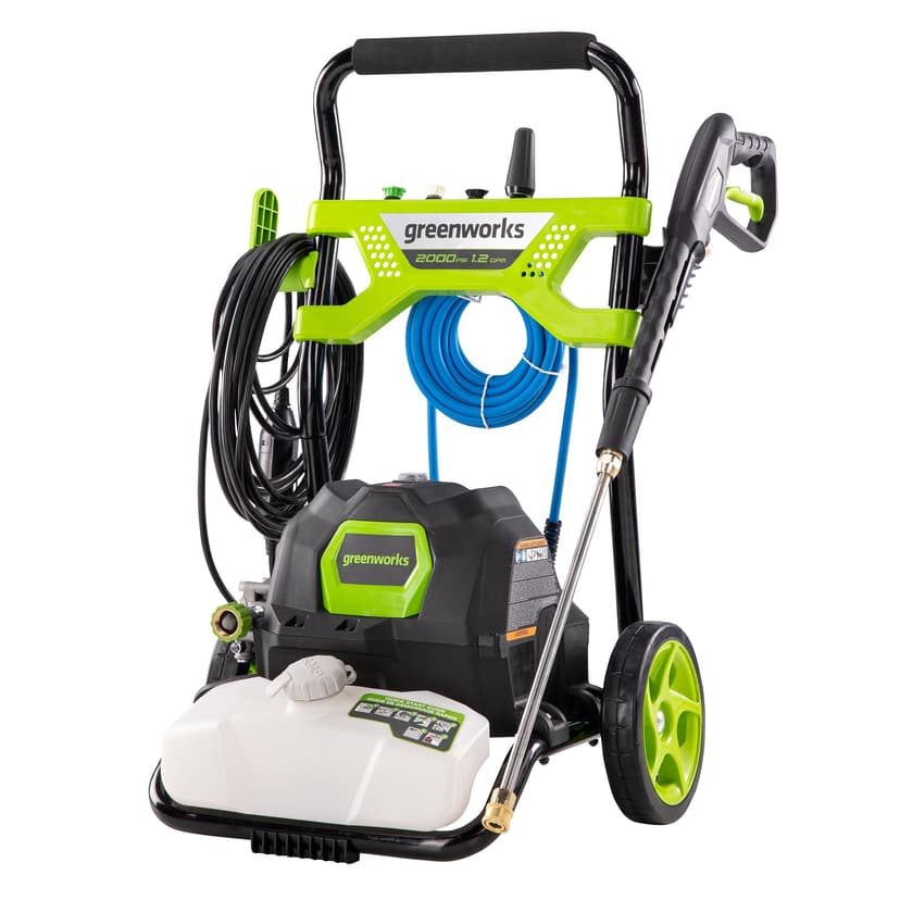 Greenworks 2000 PSI 1.2 GPM Pressure Washer (Open Frame GPW2003) GPW2003
