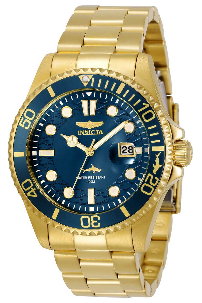 Invicta Men's Pro Diver Quartz Watch, Gold, 30024