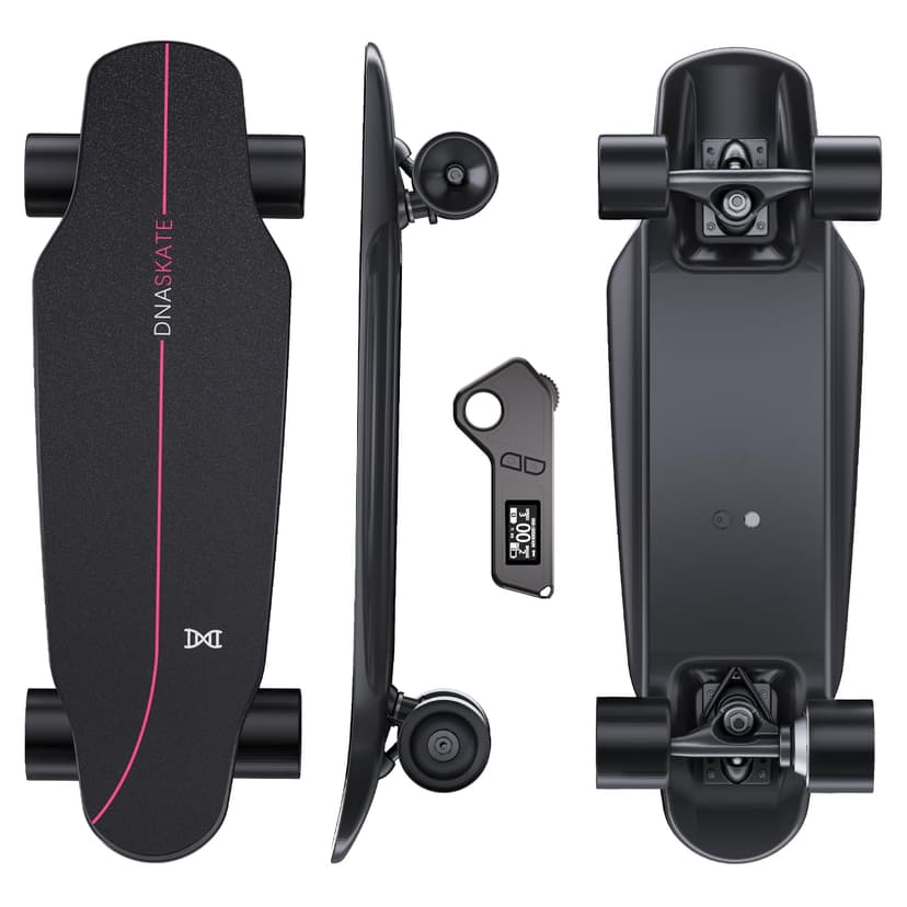 DNASKATE M8 Electric Skateboard with Remote, 15/22Mph Top Speed,9/15/Miles Range,400/800W Hub-Motor, Skateboard for Adults ＆Teens (M8-Single motor-9Miles)