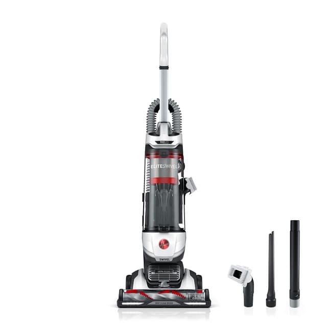 Hoover MAXLife Elite Swivel Vacuum Cleaner, Bagless Upright Vacuum, HEPA Media Filtration, MAXLife System, WindTunnel Technology, Corded Vacuum Cleaners for Home Use