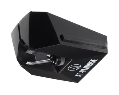 Audio-Technica AT-VMN95EBK Elliptical Replacement Turntable Stylus for AT-VM95 Series Cartridges, Compatible with AT-LP120X Series, AT-LP3XBT, AT-LPW40, AT-LPW50, AT-LP5X, AT-LP8X, Black