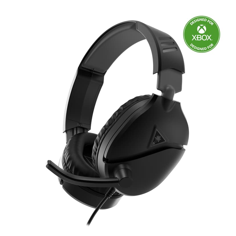 Turtle Beach Recon 70 Multiplatform Gaming Headset for Xbox Series X|S, Xbox One, PS5, PS4, PC & Mobile w/ 3.5mm Wired Connection - Flip-to-Mute Mic, 40mm Speakers, Lightweight Design, Black