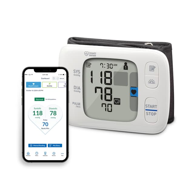 OMRON Gold Wireless Wrist Blood Pressure Monitor for Home Use - #1 Doctor & Pharmacist Recommended Brand - Clinically Validated - Connect App