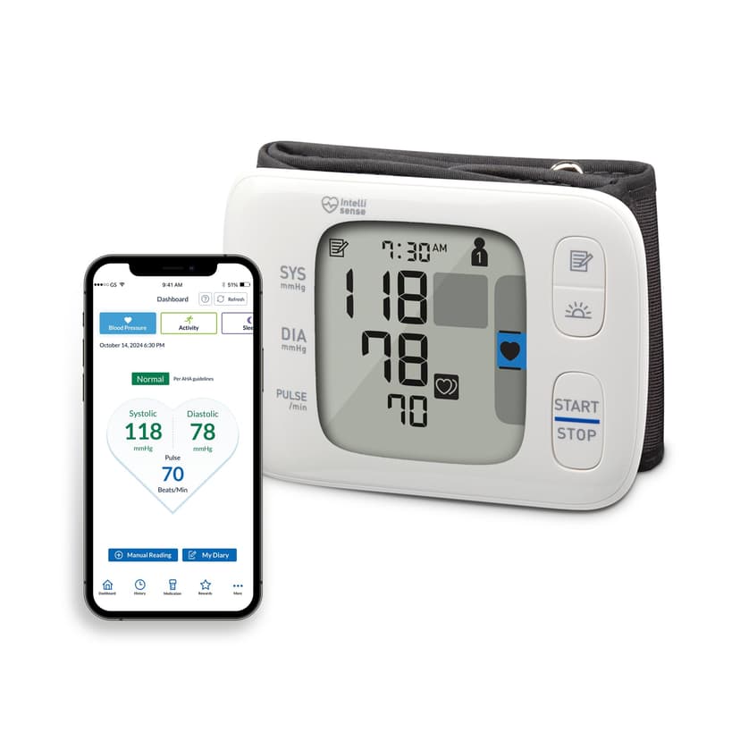 OMRON Gold Wireless Wrist Blood Pressure Monitor for Home Use - #1 Doctor & Pharmacist Recommended Brand - Clinically Validated - Connect App
