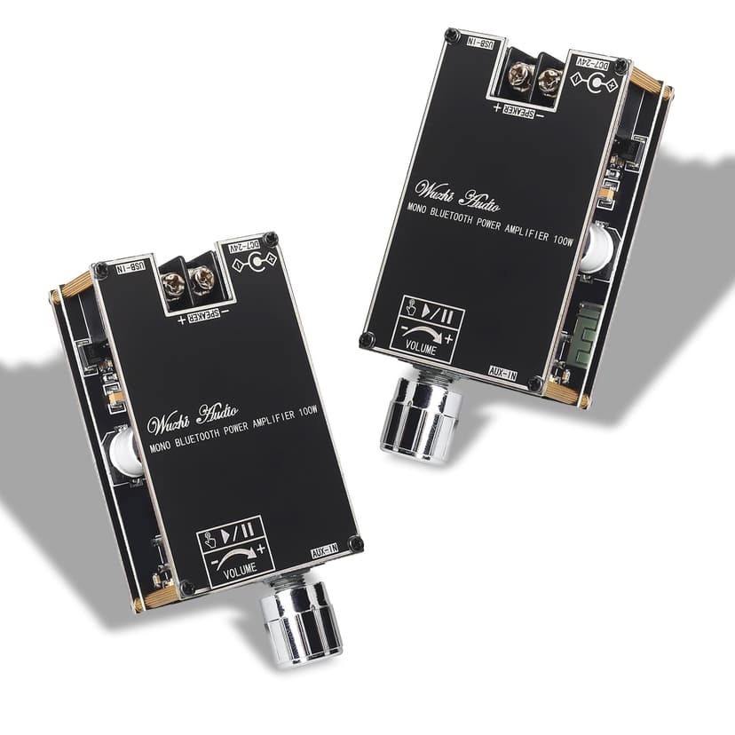 Wuzhi Audio ZK-1001U Mono Amplifier Board (Black4 ZK-1001B 2PCS)