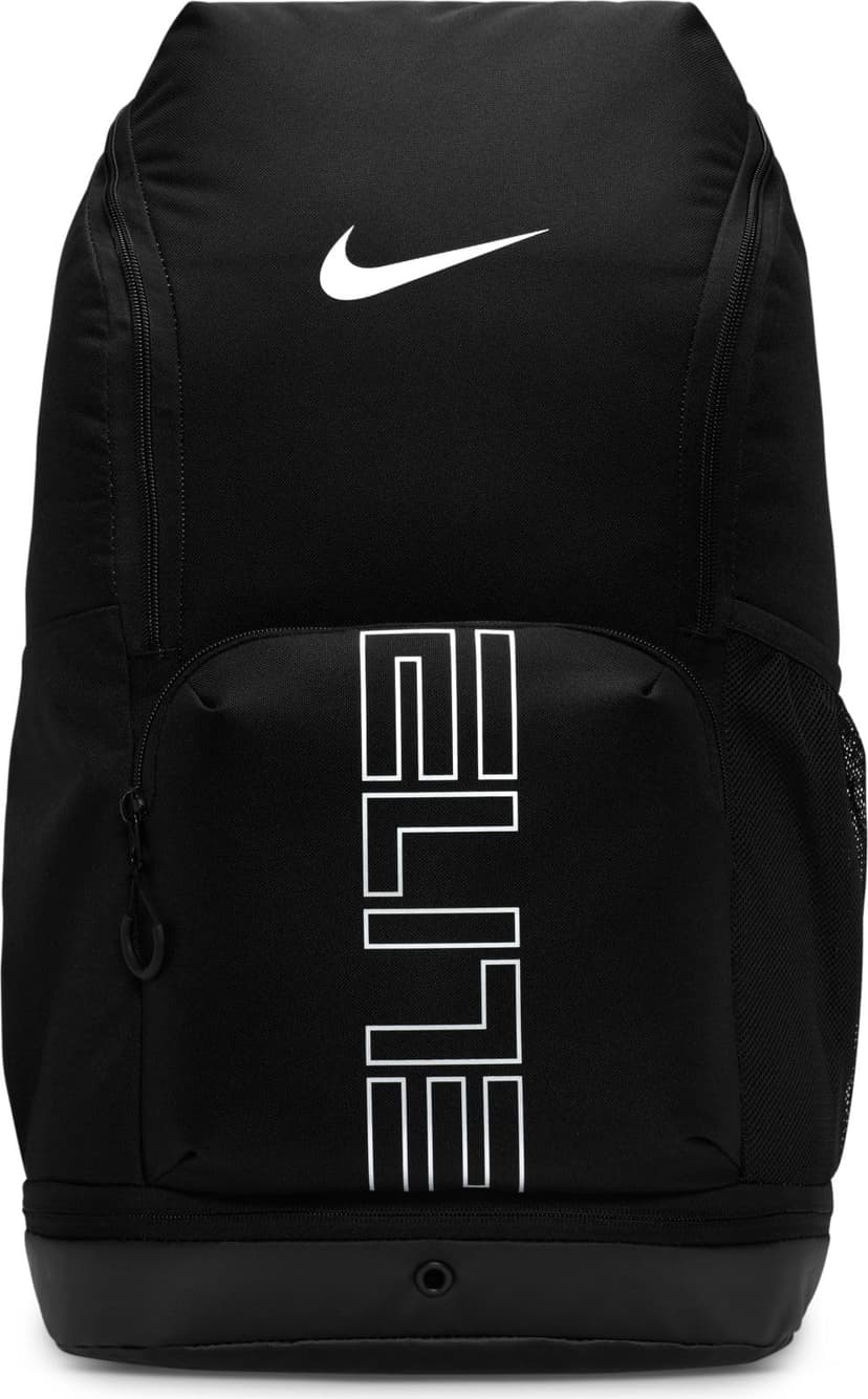 Nike, Unisex, Varsity Elite Backpack (32L), Black/Black/Metallic Silver, One Size