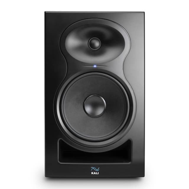 Kali Audio LP-8V2 8" Powered Studio Monitor - 100W Speaker System with Boundary Compensation EQ Settings - for Mixing, Recording, Audio Production - XLR, TRS, RCA Input Ports, Single, Black