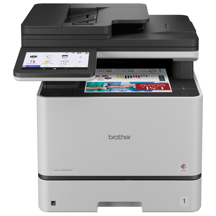 Brother MFC-L8930CDW Business Color Laser All-in-One Printer with Duplex Print, Scan, Copy, Low-Cost Printing, and Advanced Security Features