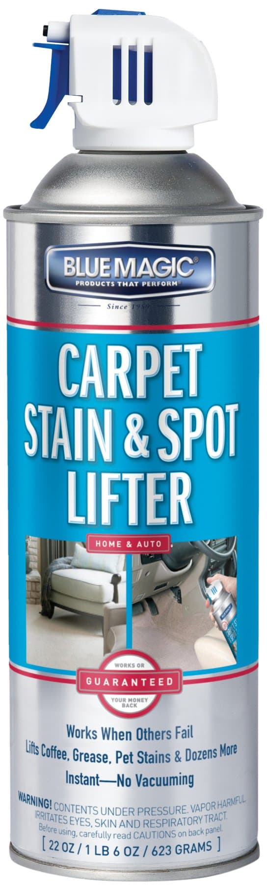 Blue Magic 900-06PK Carpet Stain and Spot Lifter - 22 Ounce (Pack of 6)