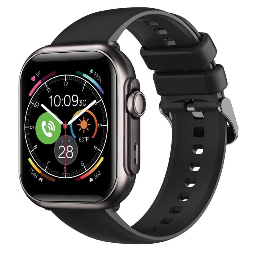 Banlvs Fitness Smart Watch for Men Women: 1.85" Smart Watch with 30 Days+1000 mAh Battery Life Make/Recive Call Heart Rate SpO2 Sleep Monitor 120+ Sport 5ATM Fitness Tracker