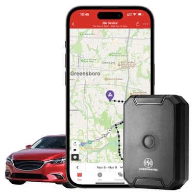 Logistimatics Mobile-200 4G GPS Tracker for Vehicles, People, and Assets - Real-Time Car Tracker Device for Vehicles - Mini Magnetic GPS Tracker, Waterproof - Fleet Tracker - Subscription Required