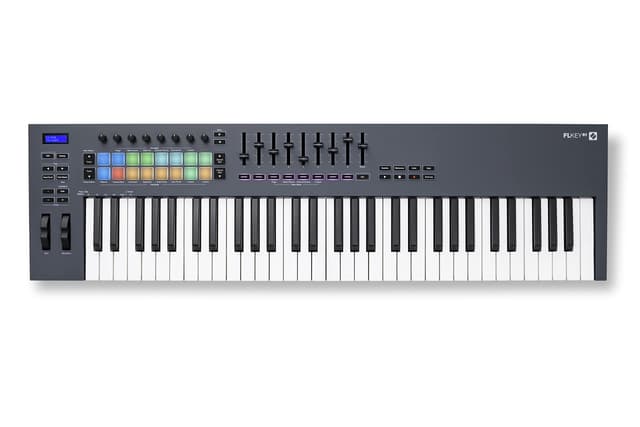 Novation FLkey 61 MIDI Keyboard - Seamless FL Studio Integration with Chord Mode and Scale Mode. All the software you need for Music Production