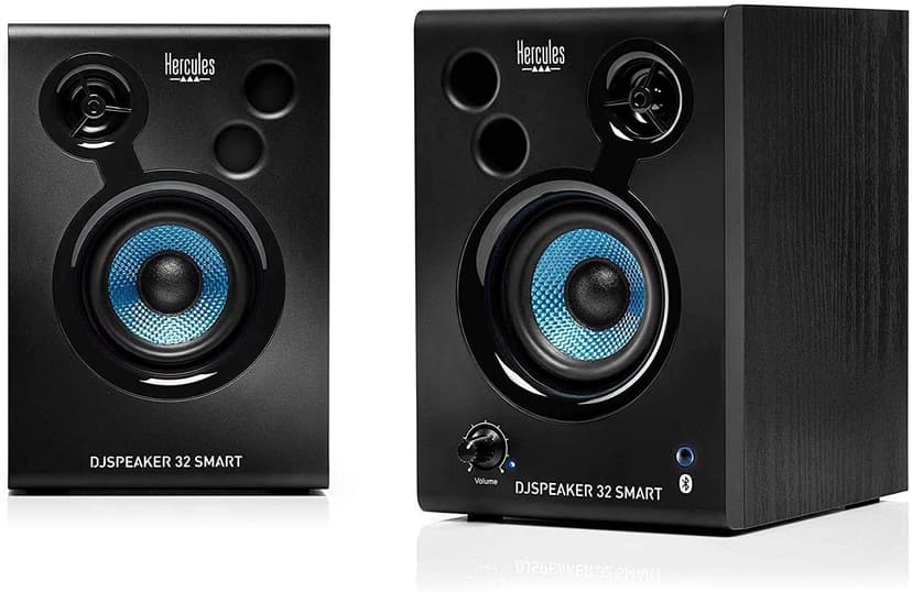 Hercules DJSpeaker 32 Smart: Active Bluetooth DJ monitoring speakers