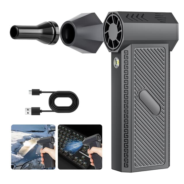 Snow Master Pro,Snow Master Pro LED Turbo Blower,Mini Turbo Snow Blower,4 Gear Adjustable Super Power Turbo Breeze Electric Blow