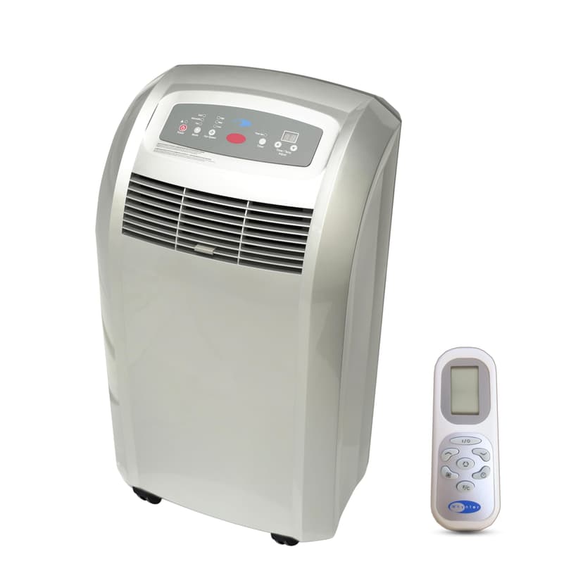 Whynter Portable Air Conditioner 12,000 BTU with Dehumidifier,& Cooling Fan for 400 Sq Ft Rooms, Includes AC Unit Window Kit, ARC-12S (5,000 BTU SACC), Platinum