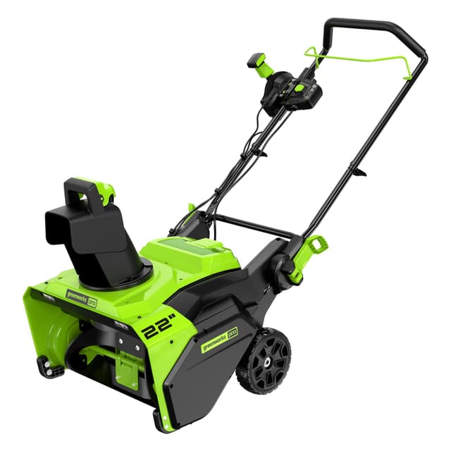 Greenworks 60V 22" Brushless Snow Blower,Battery and Charger not Included