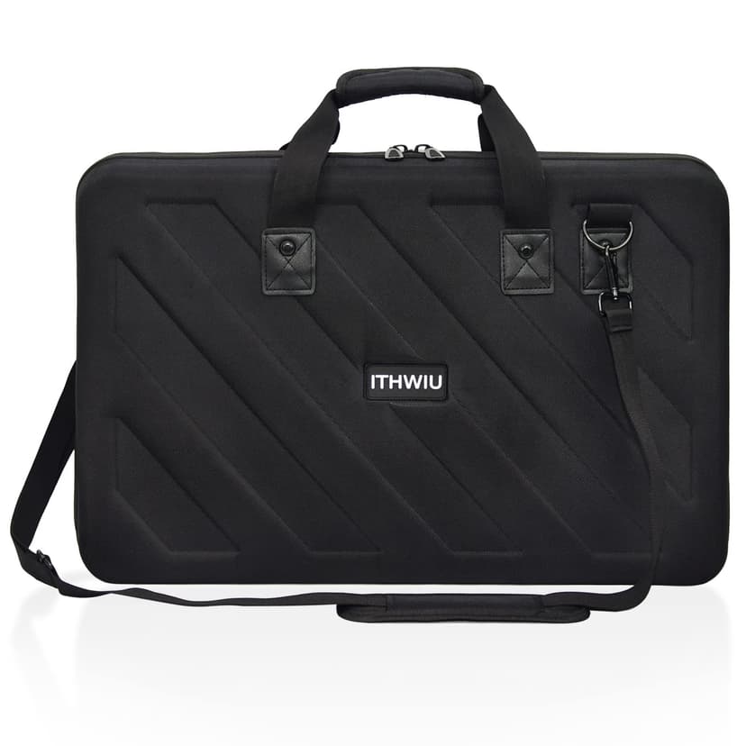 ITHWIU Lightweight Molded Hard Storage Case, Fits for Pioneer DDJ-REV1 SR SR2 RR Denon MC4000 Numark NVII Mixtrack Pro 3 NV Platinum