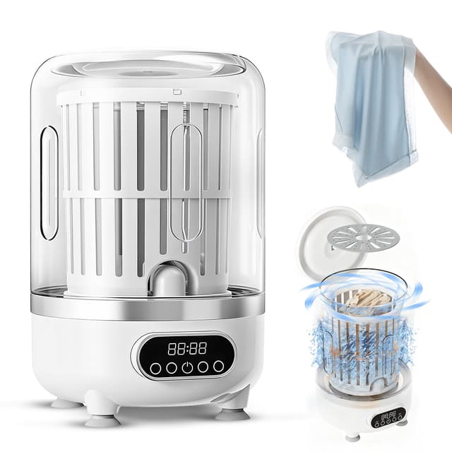 3L Portable Washing Machine,3 In 1 Portable Washer And Dryer Underwear Washing Machine,Mini Lavadora Portatil for Home, Apartment, Hotel, Camping & Travel(3L capacity)