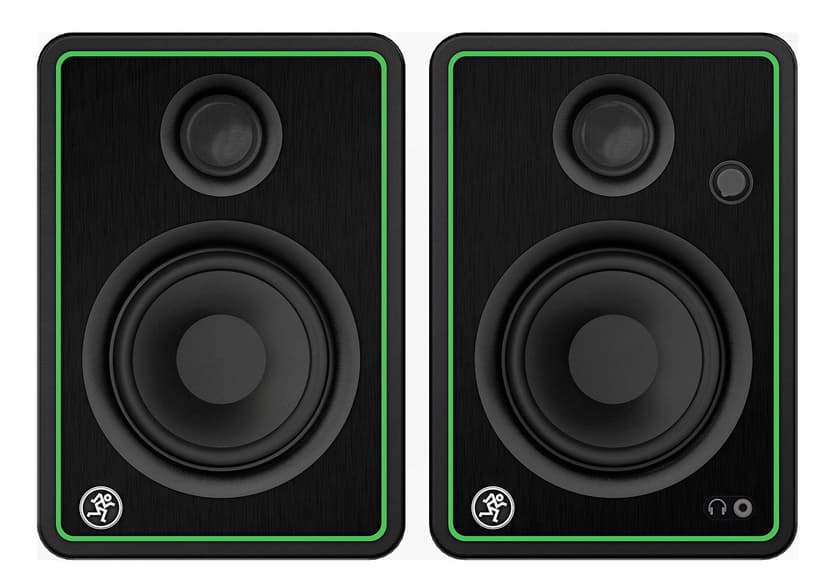 Mackie CR-X Series, 4.5-Inch Multimedia Monitors with Professional Studio-Quality Sound and Bluetooth - Pair (CR4-XBT)