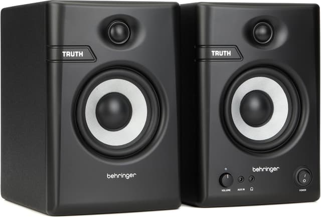 Behringer Truth 4.5 Audiophile 4.5" Studio Monitors with Advanced Waveguide Technology.