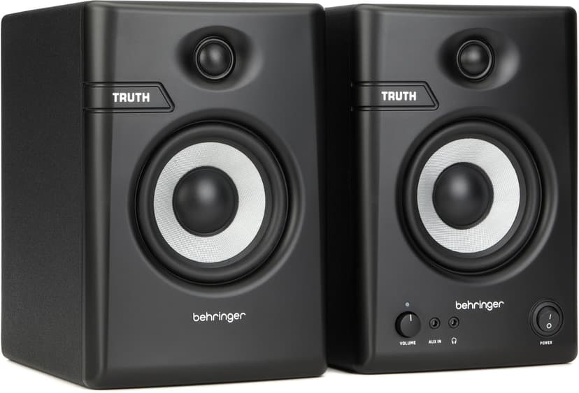 Behringer Truth 4.5 Audiophile 4.5" Studio Monitors with Advanced Waveguide Technology.