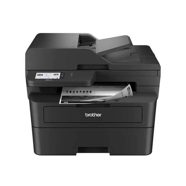 Brother MFC-L2900DW Wireless Compact Monochrome All-in-One Laser Printer with Duplex Copy & Scan, Fax, Black & White | Includes Refresh Subscription Trial(1), (Renewed Premium)