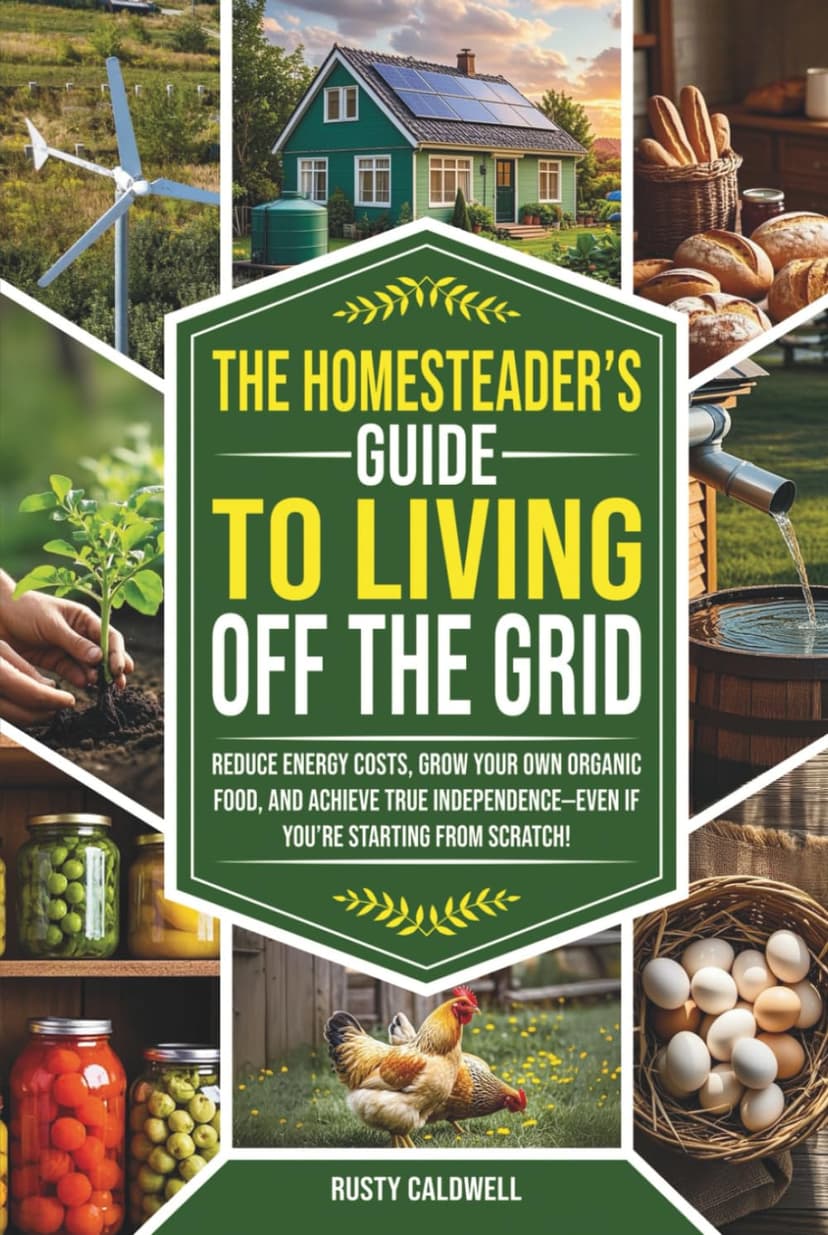 The Homesteader’s Guide to Living Off the Grid: Reduce Energy Costs, Grow Your Own Organic Food, and Achieve True Independence — Even If You’re Starting from Scratch!