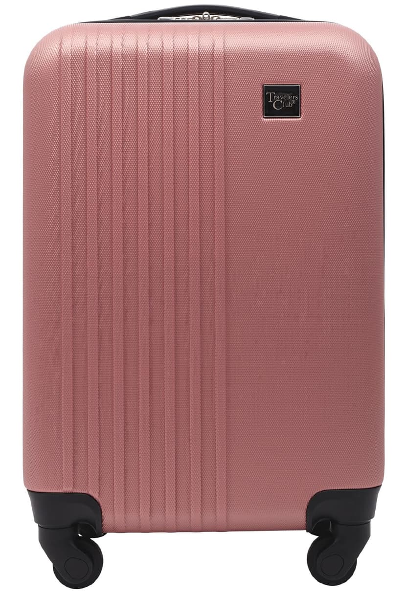 Travelers Club Cosmo Luggage, Rose Gold - 20 Inch, 20-Inch