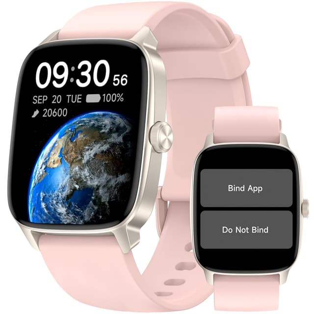 DAVIKO Pedometer Watch Senior Friendly No App/Phone Required, Waterproof Fitness Tracker Watch with Step Counter Calories/Sleep Tracker for Walking Running for Men Women