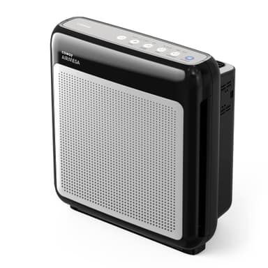 COWAY Air Purifiers for Home Up to 1,748 ft², HEPA Filter for Smoke, Allergies, Pet Dander, Odor, Air Quality Monitor, Auto & Eco Mode, Timer, Filter Indicator, 3yr Warranty, Airmega 200M Black