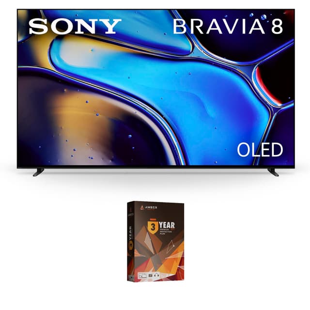 Sony K77XR80 77 Inch IMAX Enhanced Bravia OLED 4K HDR Google TV with 3 Year Amber Protection Plan (2024)
