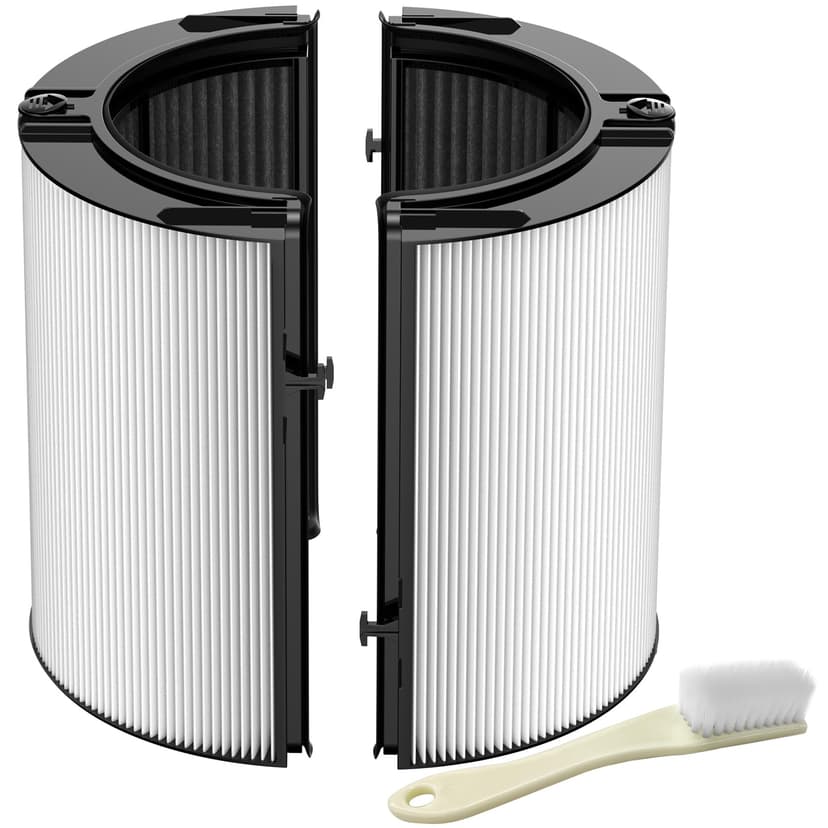 Combi 360°Glass HEPA+Activated Carbon Filter For Dyson HP1 HP2 TP09 TP07 TP06 TP04 TP10 TP7A HP04 HP06 HP07 HP09 HP10 HP4A HP7A PH01 PH02 PH03 PH04 PH3A DP04 PC1 PC2 Air Purifier, #965432-01