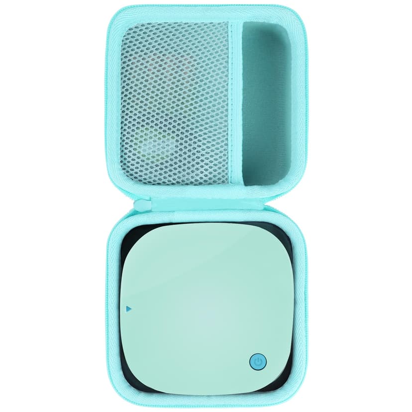 Lebakort Storage Case Compatible with DYMO LetraTag 200B Label Maker (Daydream Blue Case)