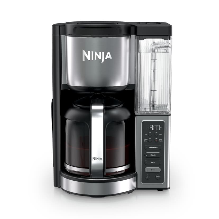 Ninja Fresh Brew™ Drip Coffee Maker | Programmable 14Cup Glass Carafe, Brew Classic & Rich, 70oz Removable Water Reservoir | Small Batch, Delay Brew, Adjustable Warming Plate | Stainless Steel | CE451