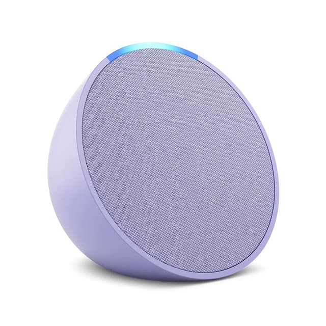 Amazon Echo Pop (newest model), Our smallest speaker, Designed for Alexa+, Fits in any room, Lavender Bloom