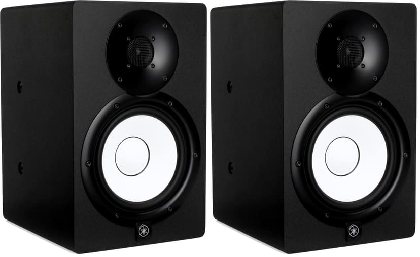 YAMAHA HS7I Studio Monitor with Mounting Points and Screws, Black, 6.5" (Pack of 2)