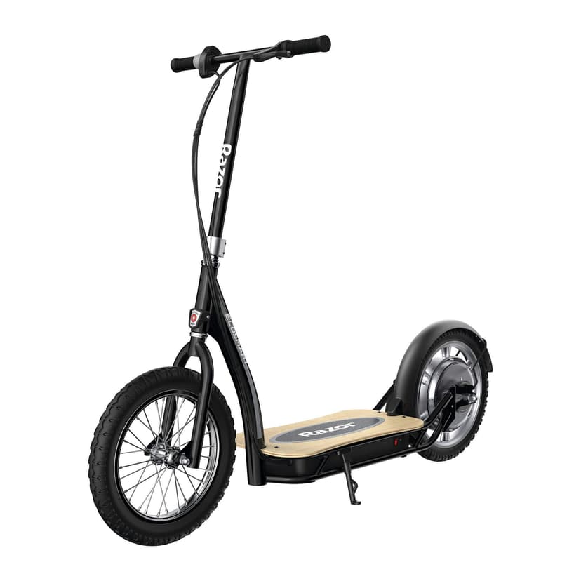 Razor EcoSmart SUP Electric Battery Powered Environmentally Friendly Standing Scooter for Short Commutes, Black