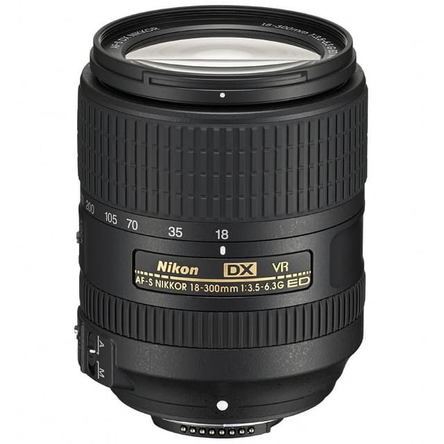 Nikon AF-S DX NIKKOR 18-300mm f/3.5-6.3G ED Vibration Reduction Zoom Lens with Auto Focus for Nikon DSLR Cameras