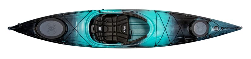 Perception Kayaks Carolina 12 | Sit Inside Touring Kayak | Large Front and Rear Storage | 12' | Dapper