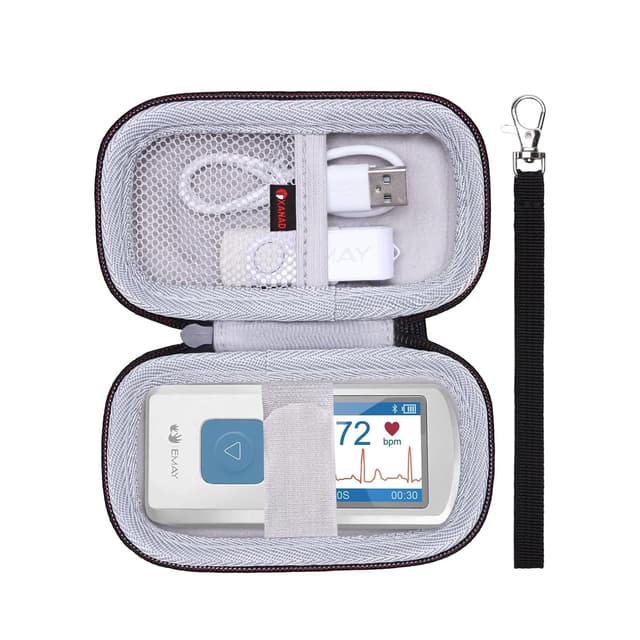 XANAD Hard Case for EMAY/CONTEC EKG EKG Heart Rate Monitor