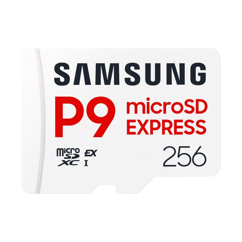Samsung P9 Express microSD Express Card, 256GB microSDXC Memory Card, Up to 800 MB/s, for Nintendo-Switch ™ 2, (MB MK256T/AM)