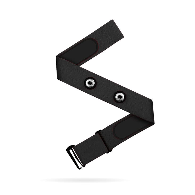 Frontier X Replacement Heart Rate Chest Strap, Compatible with Frontier X2 Wahoo Tickr Polar Garmin HRM Coospo - Heart Rate Monitor Strap Replacement (Black, Medium)