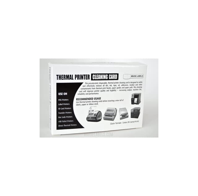 DYMO LabelWriter Label Maker Cleaning Card 10 Count