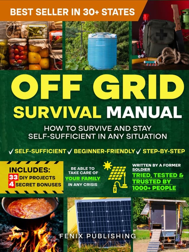 Off Grid Survival Book: Diy Survival Project Book - No Grid Survival Guide