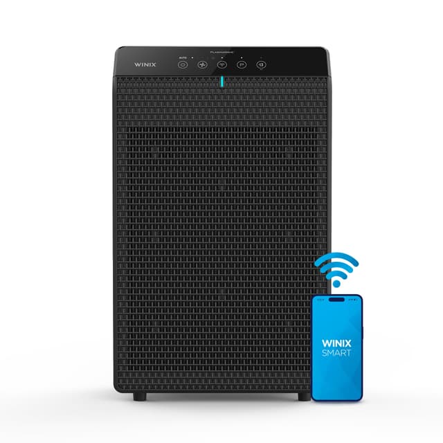 WINIX 5520 Air Purifier for Home Large Room Up to 1882 Ft² in 1 Hr With Air Quality Monitor, True HEPA, High Deodorization Carbon Filter and Auto Mode, Captures Pet Allergies, Smoke, Dust.