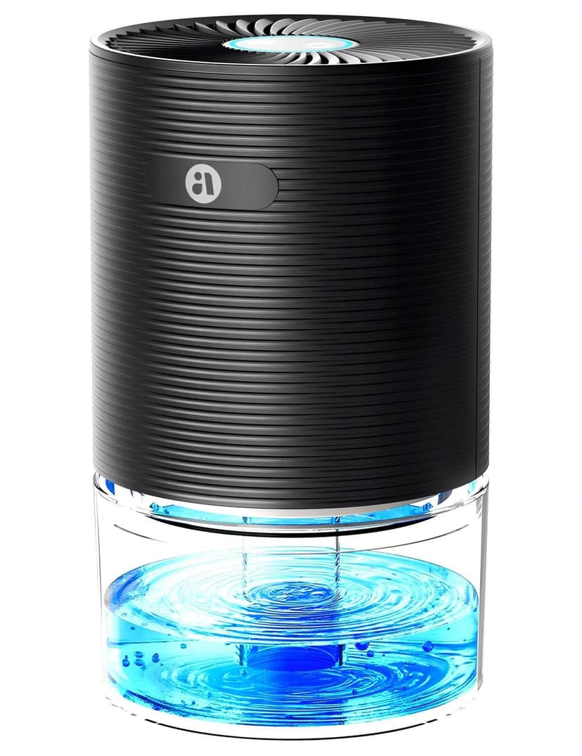 SANVINDER Dehumidifiers for Home, 25oz Dehumidifier for Bedroom with Auto-off, Ultra Quiet Energy Saving for Bathroom Closet Wardrobe Office RV (285sq.ft)